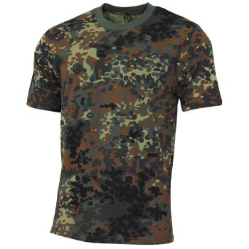 US T-Shirt, "Streetstyle", flecktarn, 140-145 g/m² M